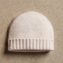 Recycled Cashmere Beanie in Pearl | James Perse Los Angeles