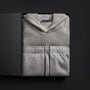 Men's Cozy Fleece Zip Hoodie & Cozy Sweat Pant With Piping Gift Set In Heather Grey | James Perse Los Angeles