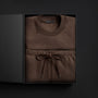 Women's Cozy Fleece Crew & Cozy Wide Leg Sweat Pant Gift Set In Porcupine | James Perse Los Angeles