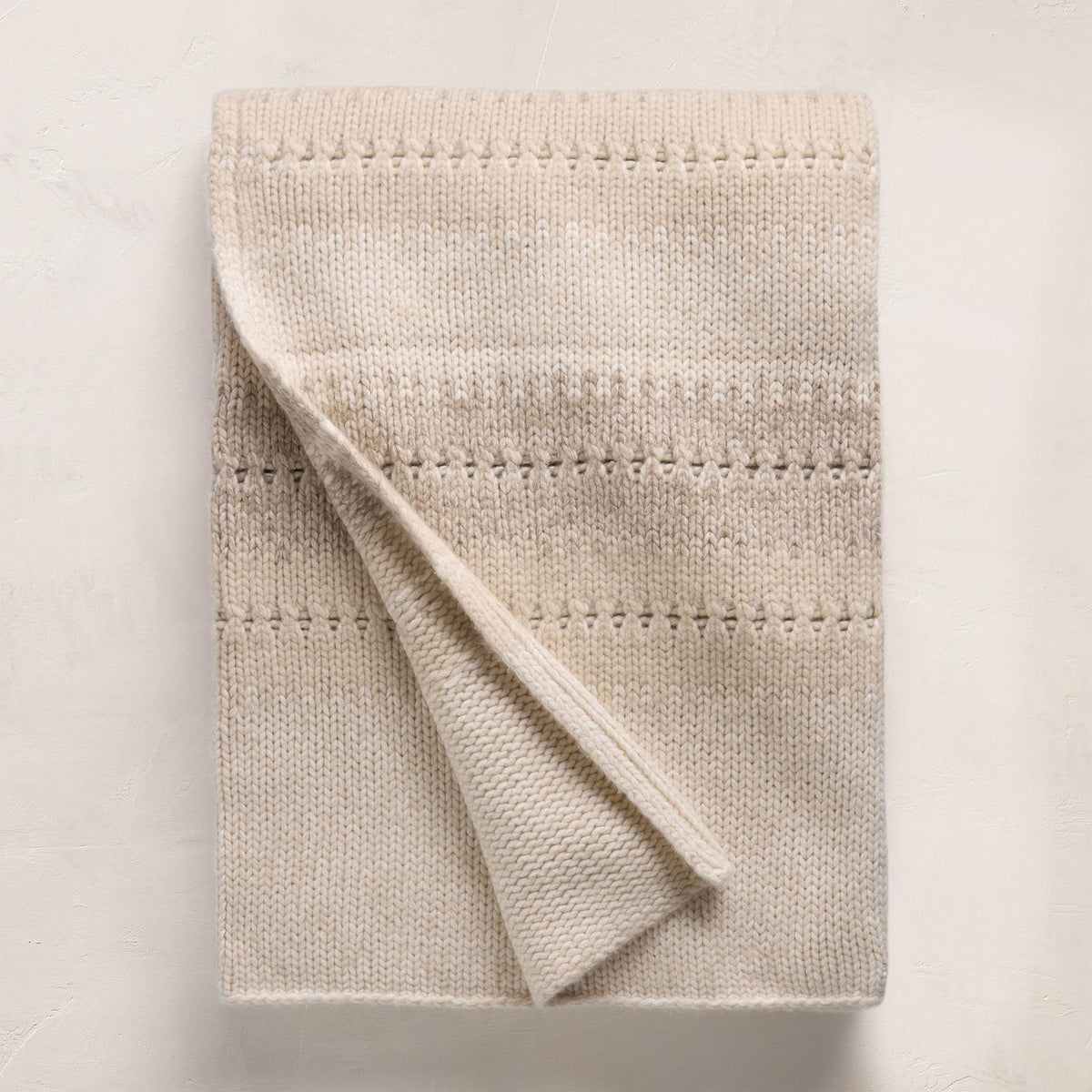 Vintage Striped Blanket in Eco Paper/Eco Albstr/Eco Birch | James Perse Los Angeles