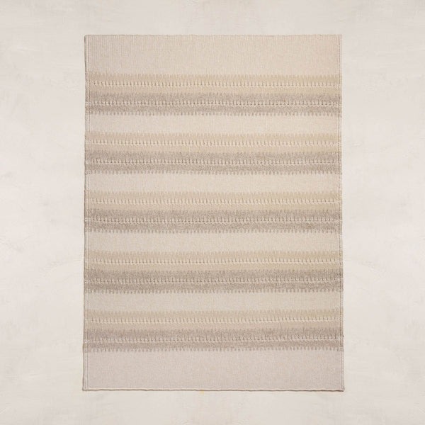 Vintage Striped Blanket in Eco Paper/Eco Albstr/Eco Birch | James Perse Los Angeles