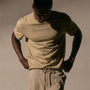 Brushed Lotus Crew in Light Khaki | James Perse Los Angeles