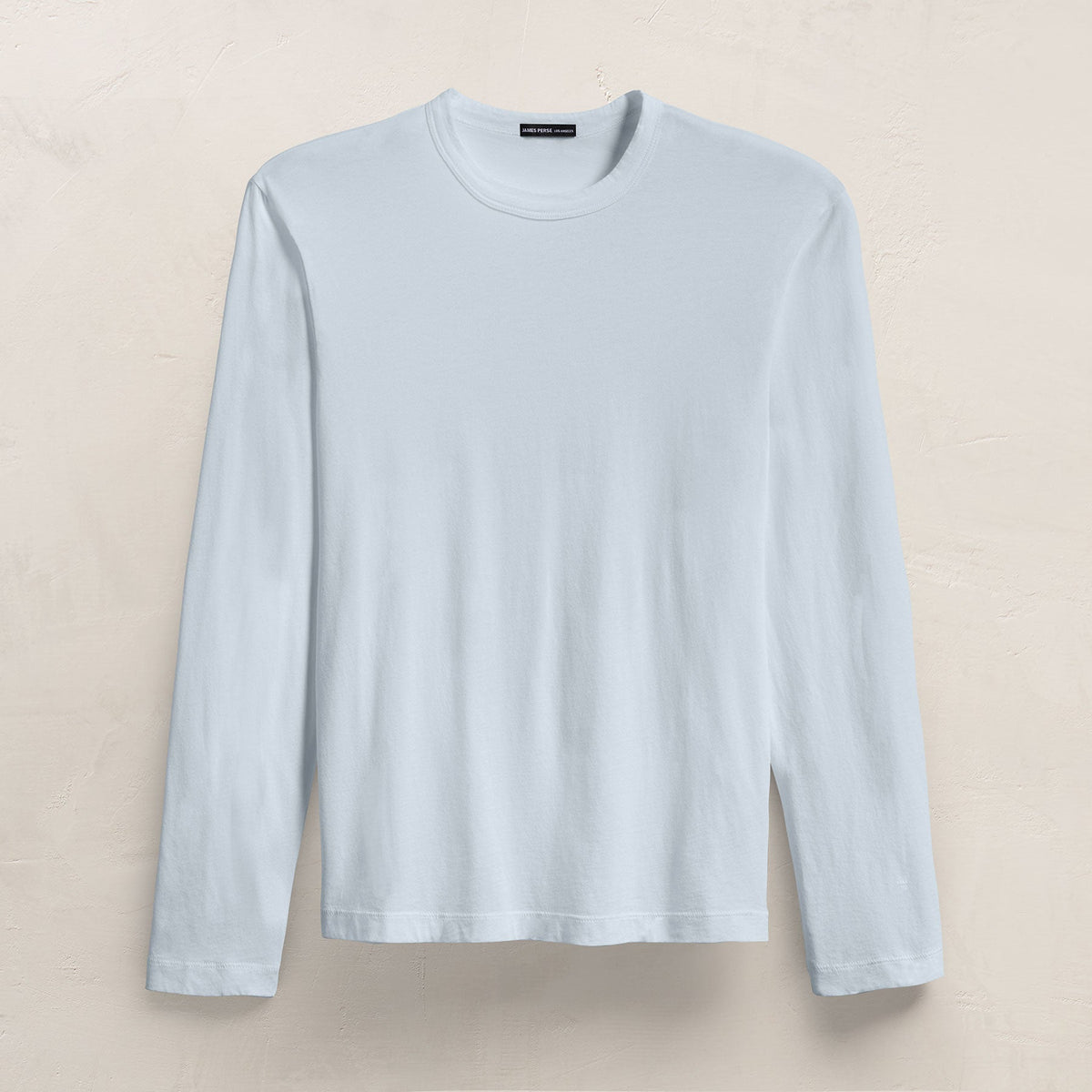 Brushed Lotus Long Sleeve Crew in Memory | James Perse Los Angeles