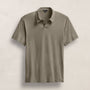 Brushed Lotus Polo in Birch | James Perse Los Angeles