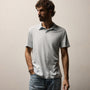 Brushed Lotus Polo in Memory | James Perse Los Angeles