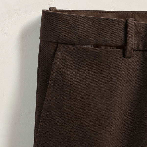 Cashmere Touch Twill Trouser in Porcupine | James Perse Los Angeles