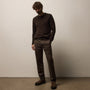 Cashmere Touch Twill Trouser in Porcupine | James Perse Los Angeles