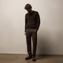 Cashmere Touch Twill Trouser in Porcupine | James Perse Los Angeles