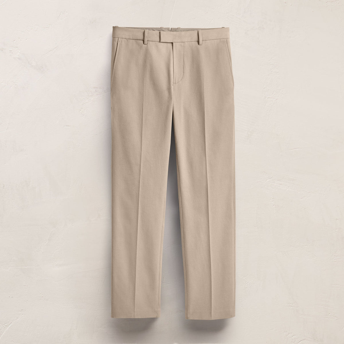 Cashmere Touch Twill Trouser in Stone | James Perse Los Angeles