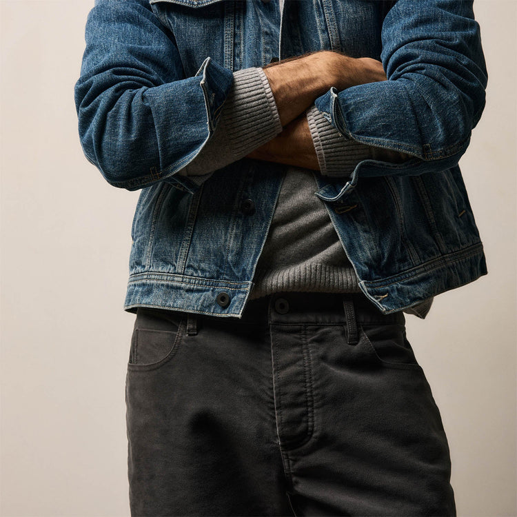 Cotton Moleskin 5 Pocket Pant in Magma Pigment | James Perse Los Angeles