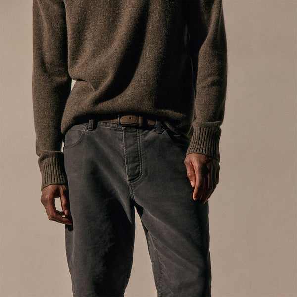 Cotton Moleskin 5 Pocket Pant in Magma Pigment | James Perse Los Angeles