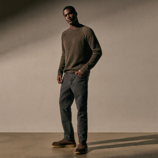 Cotton Moleskin 5 Pocket Pant in Magma Pigment | James Perse Los Angeles