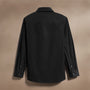 Stretch Poplin Shirt in Black | James Perse Los Angeles