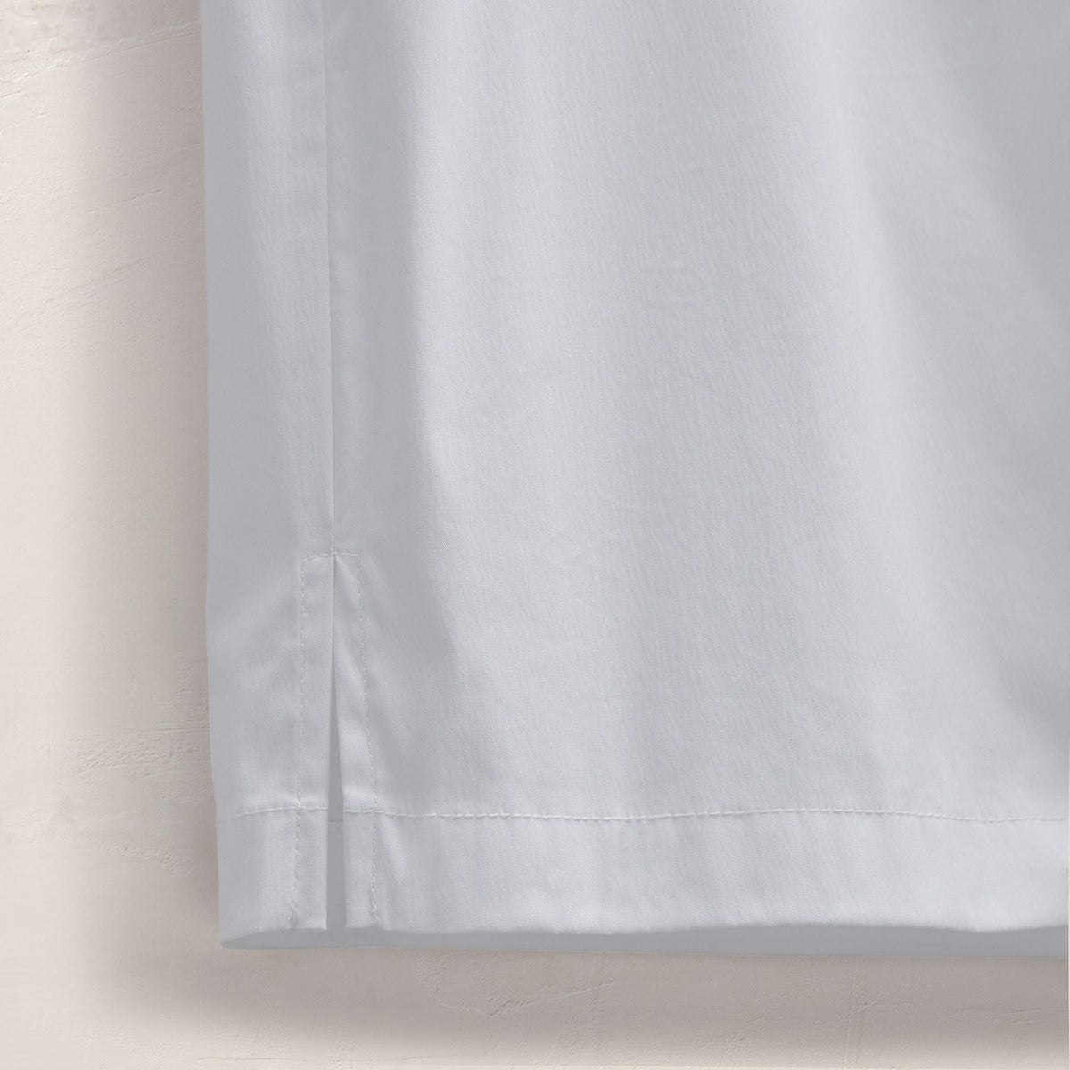 Zip Up Shirt in White | James Perse Los Angeles