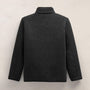Double Faced Wool Jacket in Coal/Black | James Perse Los Angeles