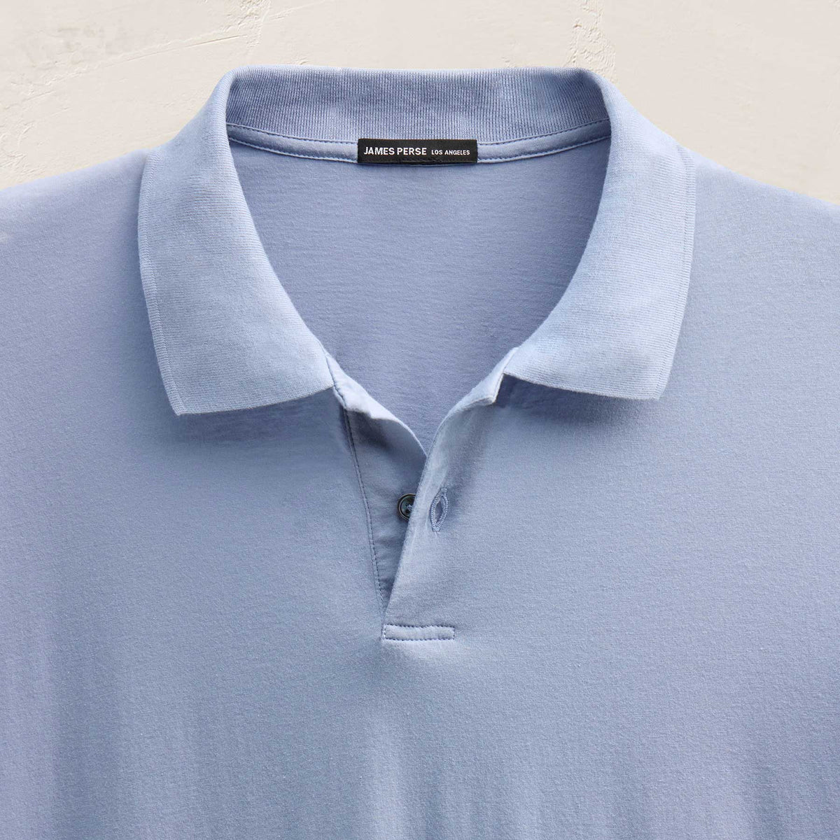 Luxe Lotus Jersey Polo in Ocean | James Perse Los Angeles