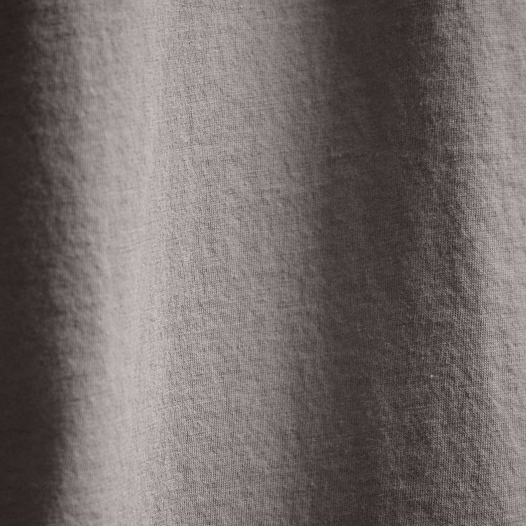 Luxe Lotus Jersey Long Sleeve Polo in Wolf | James Perse Los Angeles