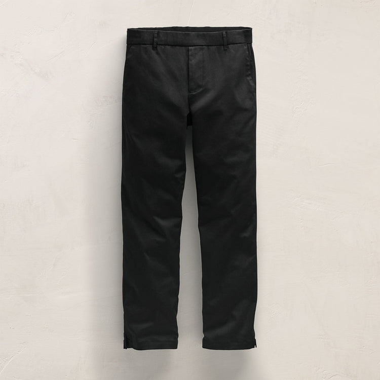 Stretch Micro Twl Golf Trouser in Black | James Perse Los Angeles