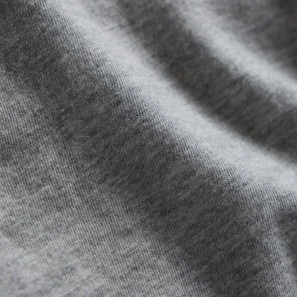 Short Sleeve Crew Neck in Heather Grey | James Perse Los Angeles