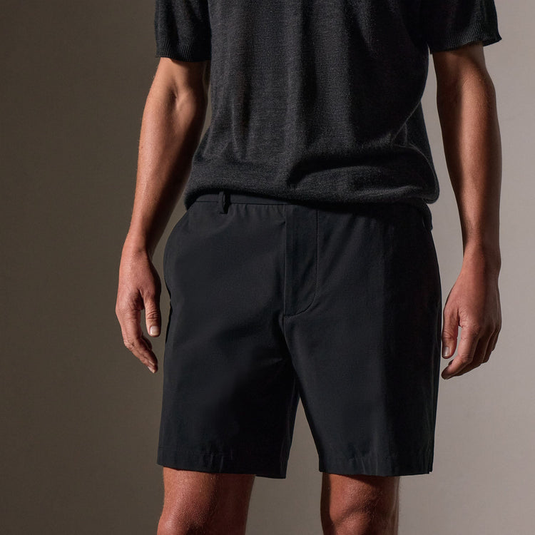 Golf Short in Black | James Perse Los Angeles
