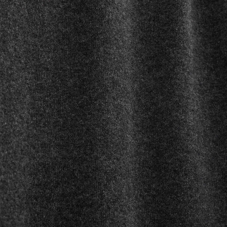 Italian Spun Cashmere Crewneck in Anthracite/Black | James Perse Los Angeles