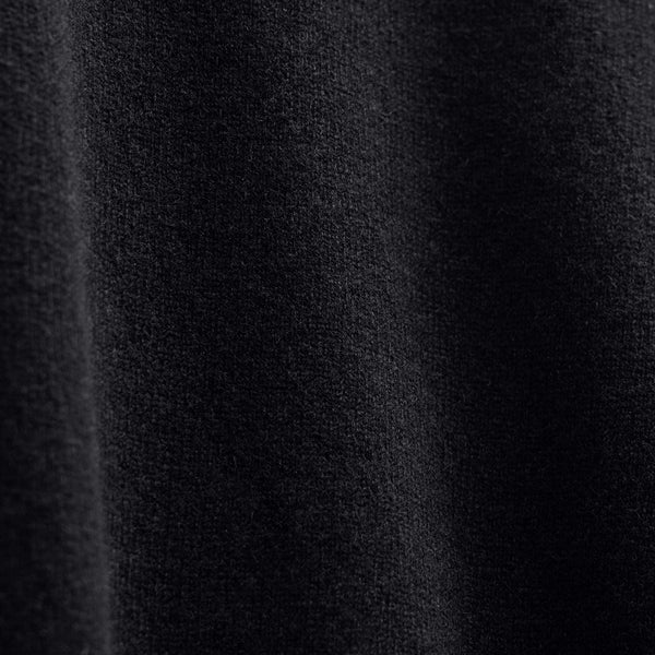 Italian Spun Cashmere Vee in Black/Anthracite | James Perse Los Angeles