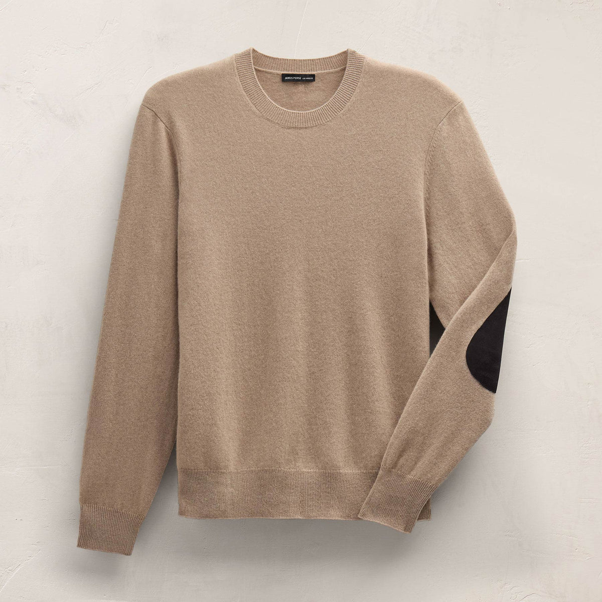 Italian Spun Cashmere Sweater in Coffee | James Perse Los Angeles