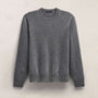Italian Spun Cashmere Sweater in Mid Grey | James Perse Los Angeles