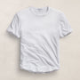 Clear Jersey Crew in White | James Perse Los Angeles