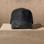 Suede 6 Panel Trucker Hat in Smokey Grey | James Perse Los Angeles