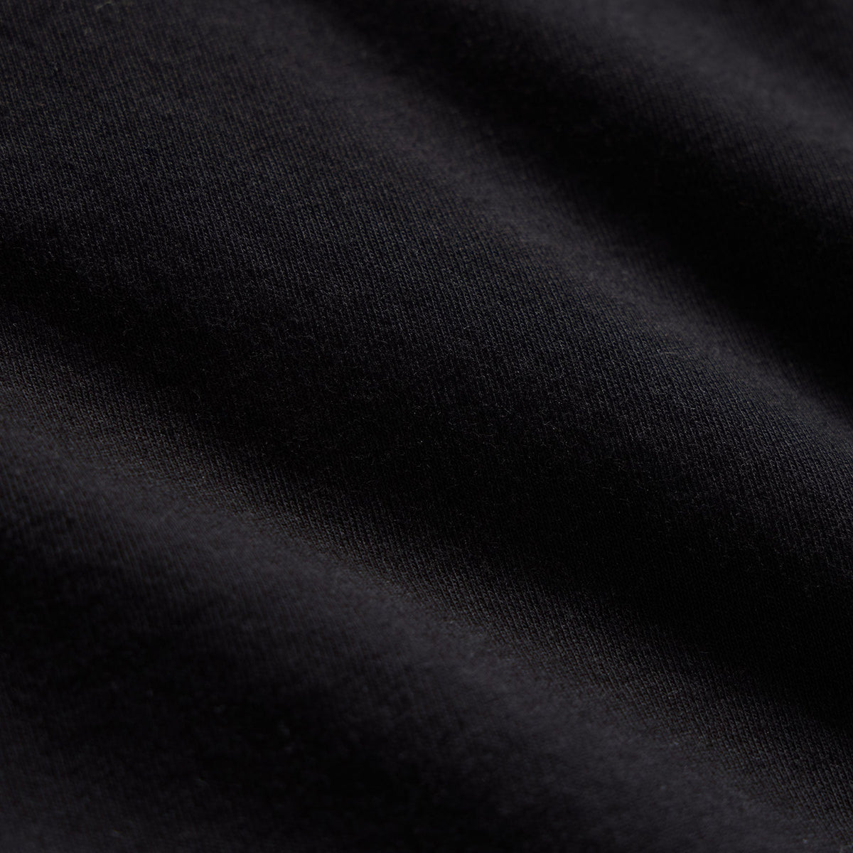 Short Sleeve Crew Neck in Black | James Perse Los Angeles