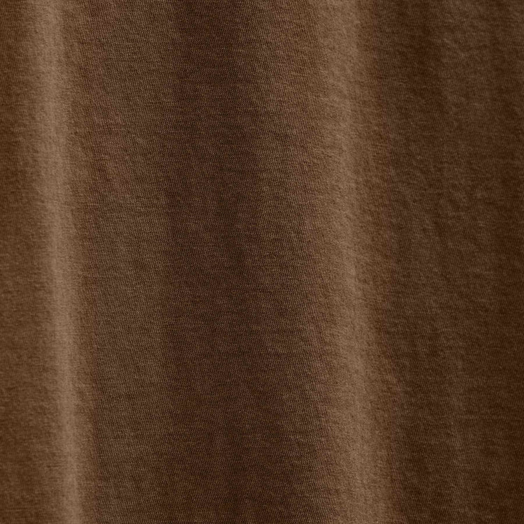 Short Sleeve Crew Neck in Gingerbread Pigment | James Perse Los Angeles