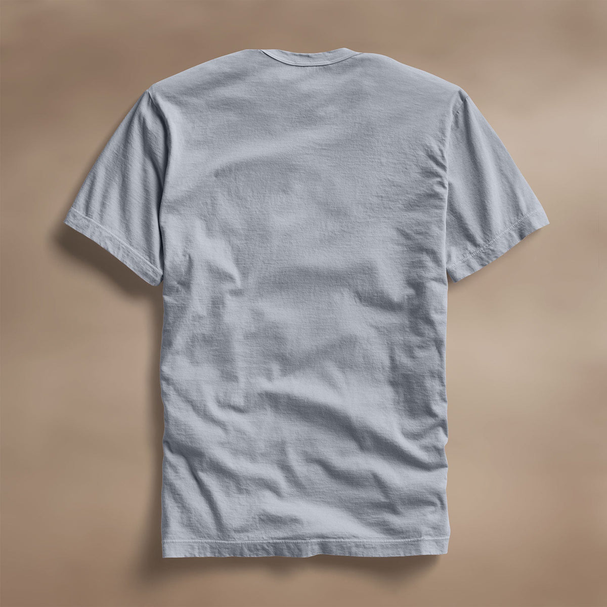 Short Sleeve Crew Neck in Grey Sky Pigment | James Perse Los Angeles