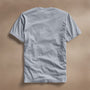 Short Sleeve Crew Neck in Grey Sky Pigment | James Perse Los Angeles