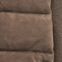 Suede Front Zip Up Sweater in Caribou | James Perse Los Angeles