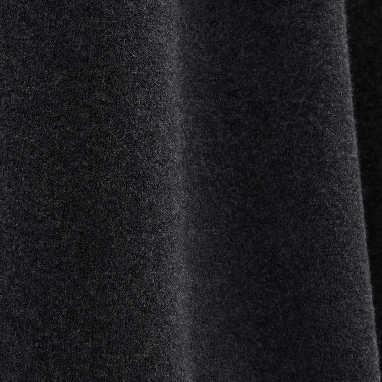 Hooded Poncho in Coal/Black | James Perse Los Angeles