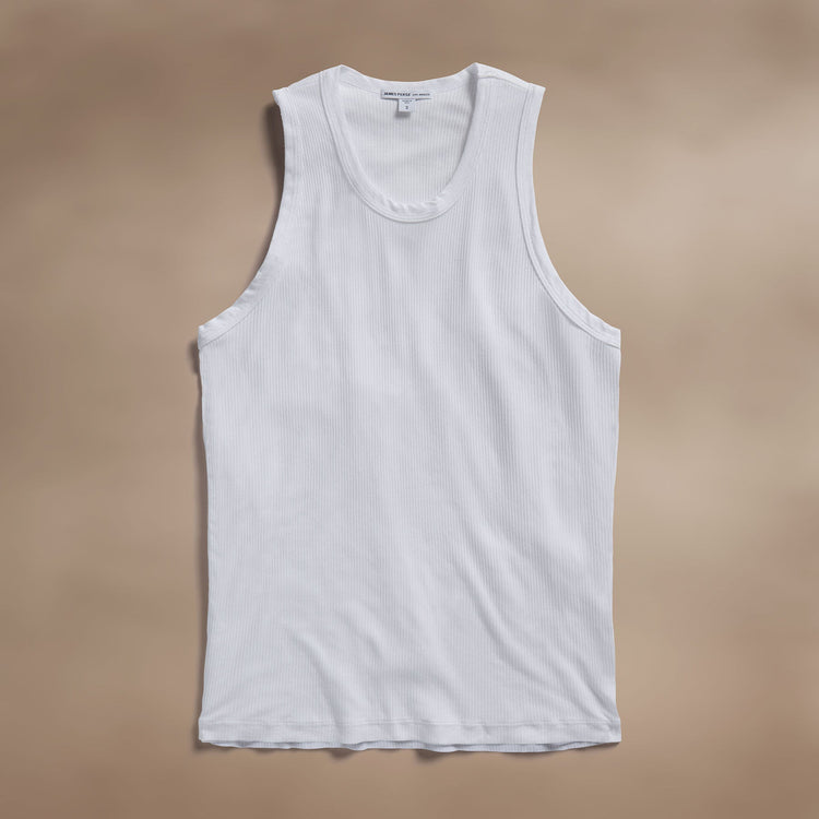 LA Skate Tank in White | James Perse Los Angeles
