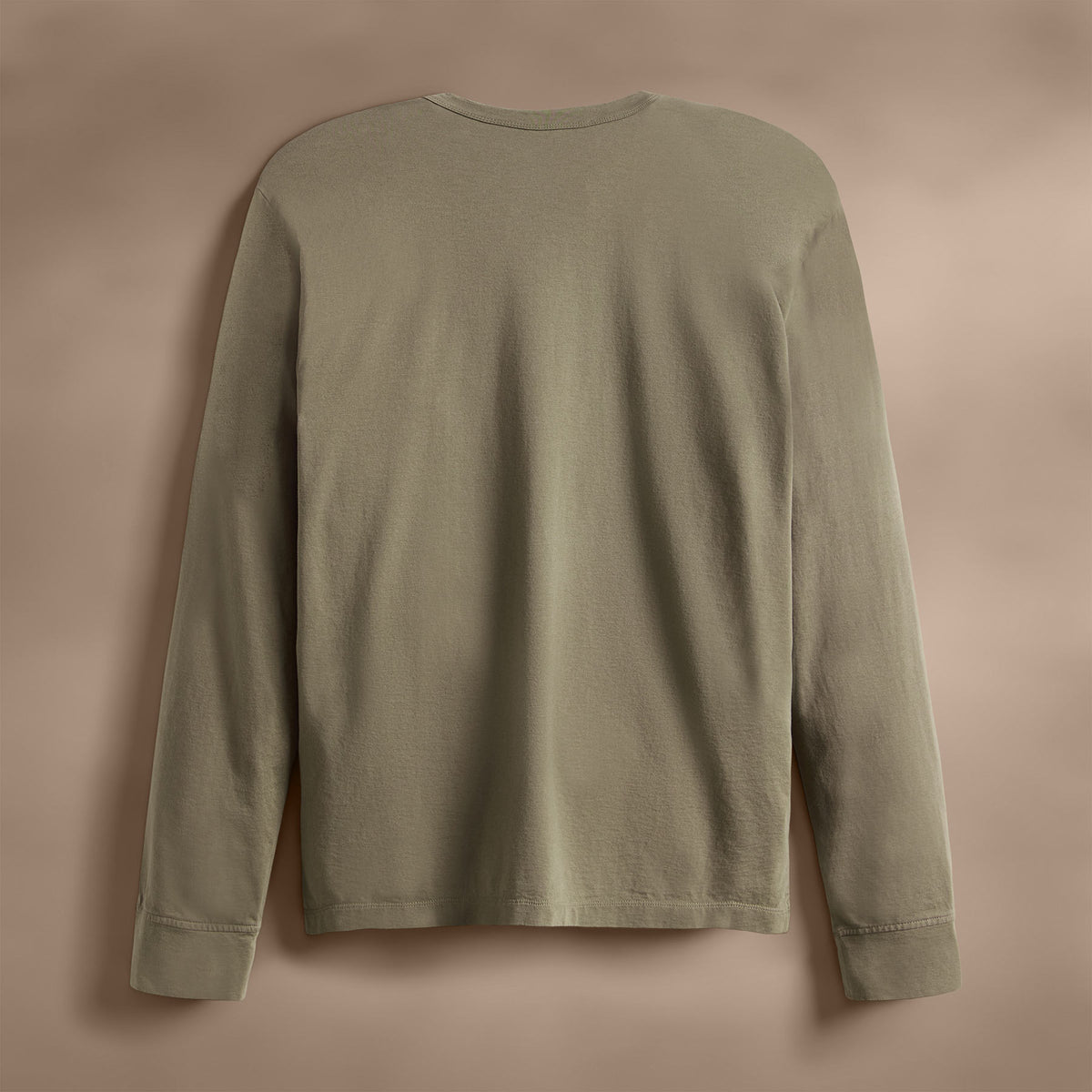 Long Sleeve Pocket Crew in Peet | James Perse Los Angeles