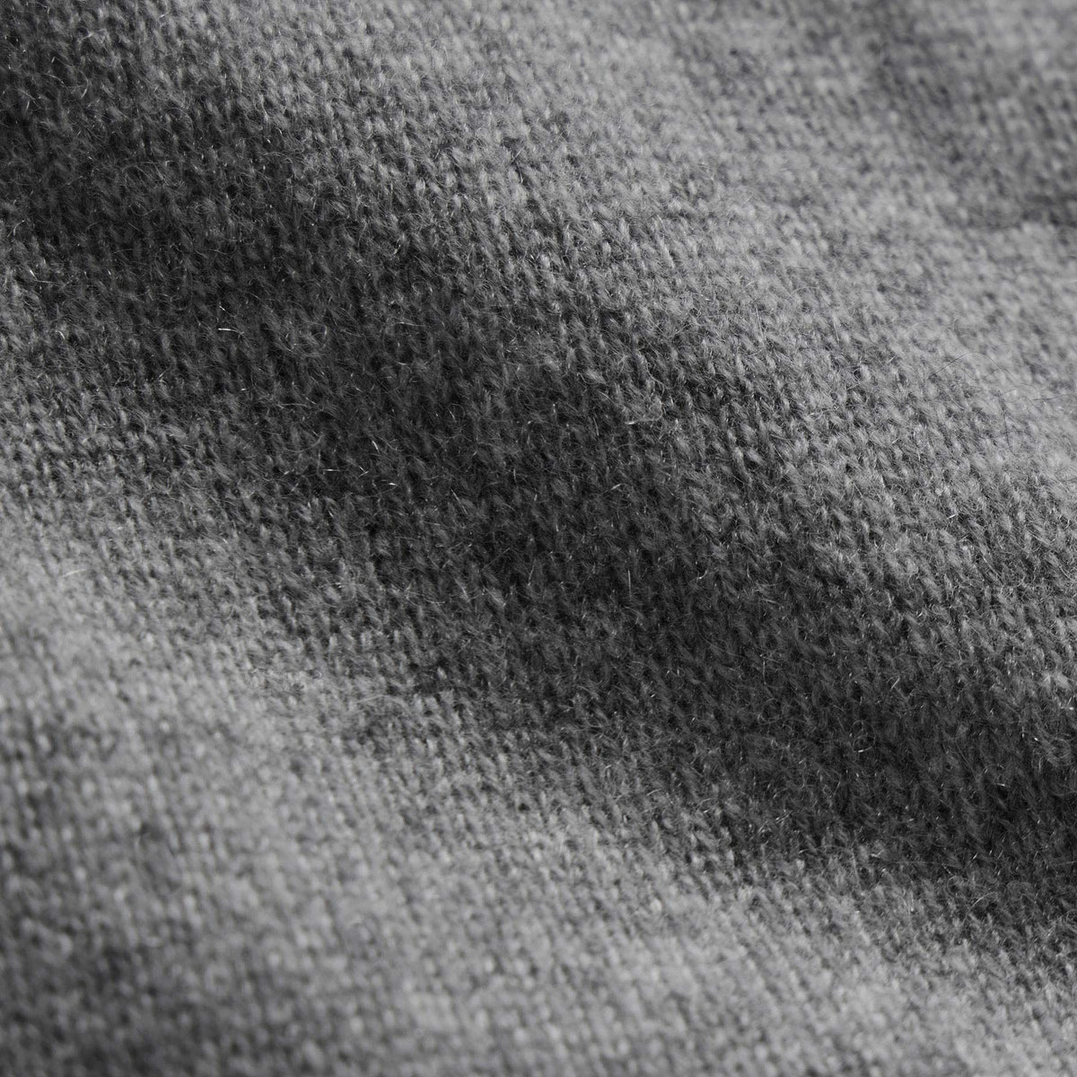 Soft Featherweight Cashmere Crew in Mid Heather Grey | James Perse Los Angeles