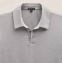 Performance Supima Pique Short Sleeve Polo in Concrete | James Perse Los Angeles