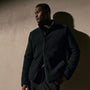 Recycled Cashmere Carcoat in Black/Black | James Perse Los Angeles