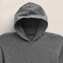Recycled Cashmere Hooded Pullover in Flannel | James Perse Los Angeles