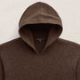Rcld Cashmere Hooded Pullover in Porcupine | James Perse Los Angeles