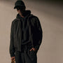 Recycled Poly Bomber Jacket in Black | James Perse Los Angeles