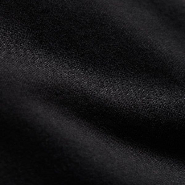 Sueded Jersey Polo in Black | James Perse Los Angeles