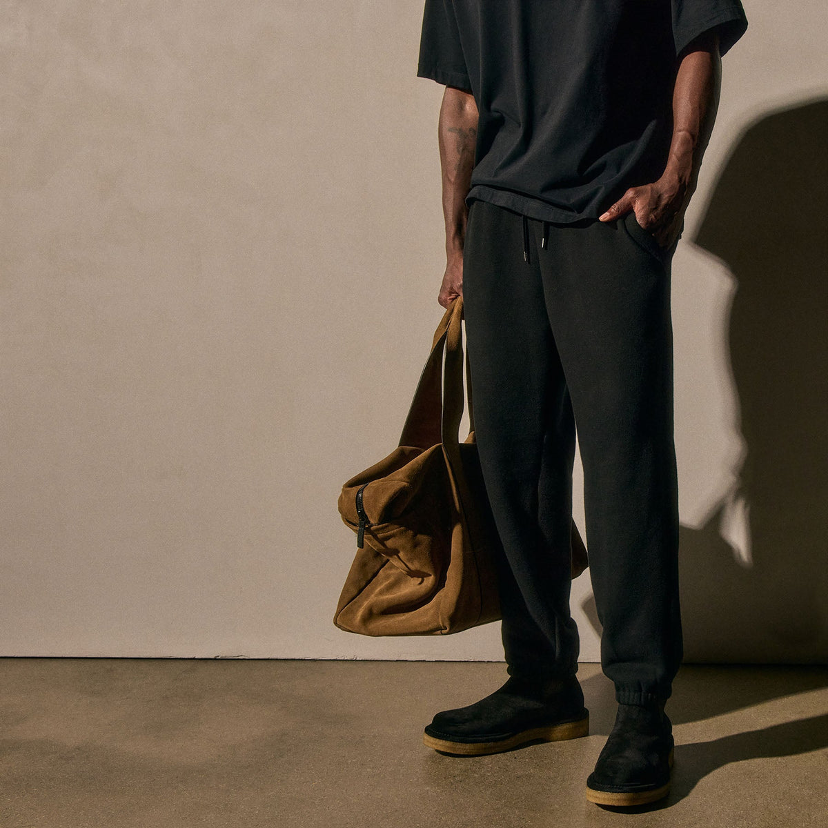 Men's Chelsea Boot in Black | James Perse Los Angeles