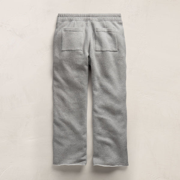 Cozy Straight Sweat Pant in Heather Grey | James Perse Los Angeles