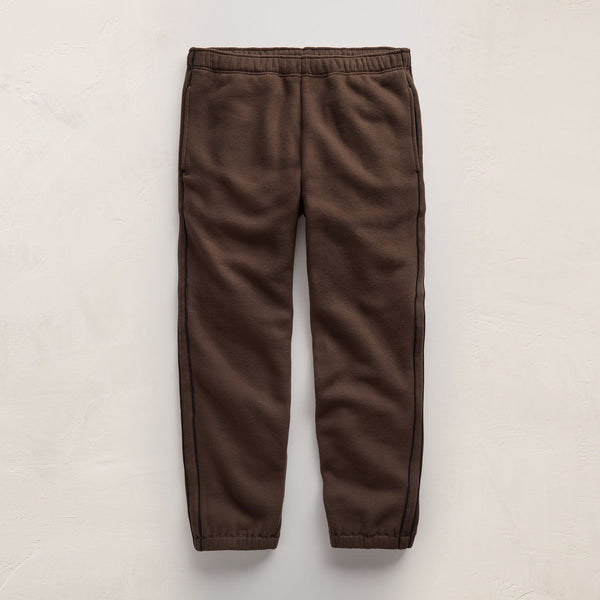 Cozy Sweat Pant With Piping in Porcupine | James Perse Los Angeles