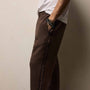 Cozy Sweat Pant With Piping in Porcupine | James Perse Los Angeles