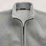 Cozy Full Zip Sweatshirt in Heather Grey | James Perse Los Angeles